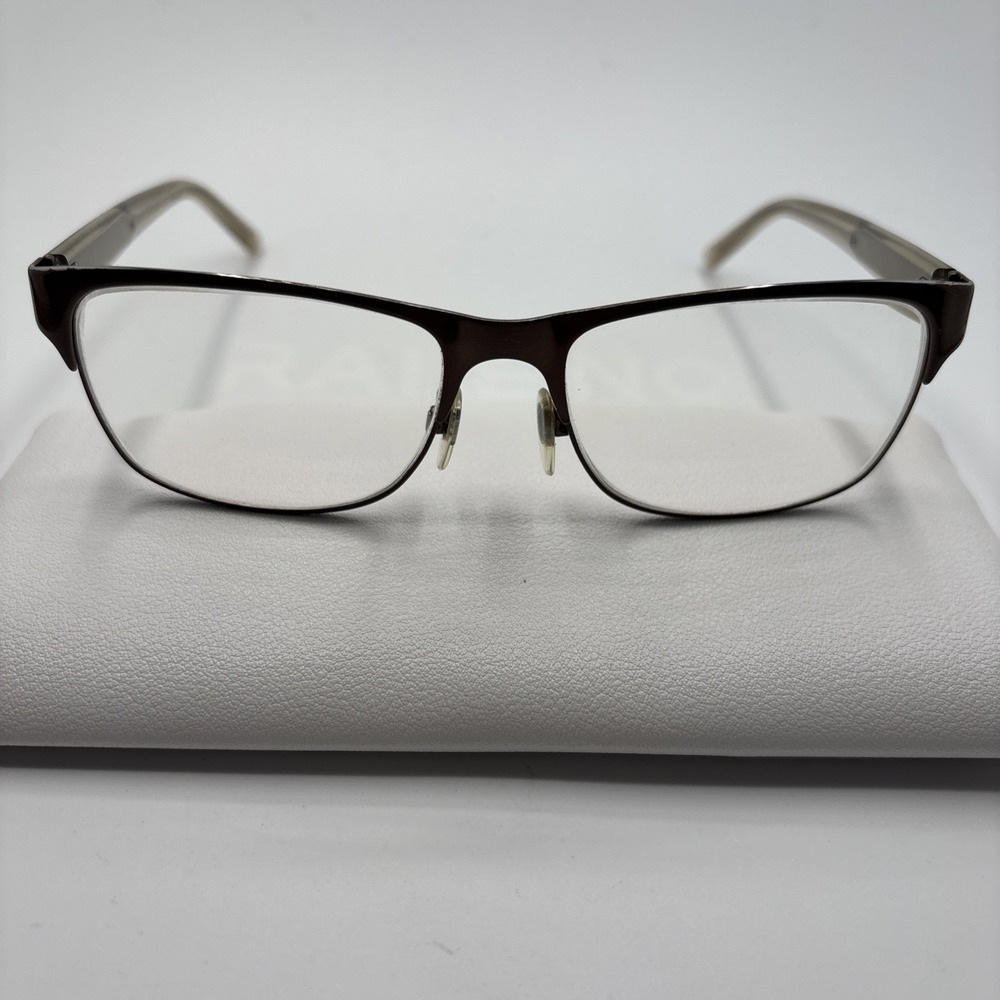 Burberry B 1289 1212 Bronze Gold Clear Eyeglasses Frames 55-16-140mm #D196